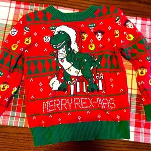 Toddler Toy story Christmas sweater